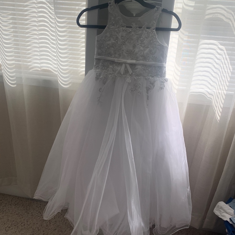 Girls Flower Girl Communion Dress, Camille La Vie
